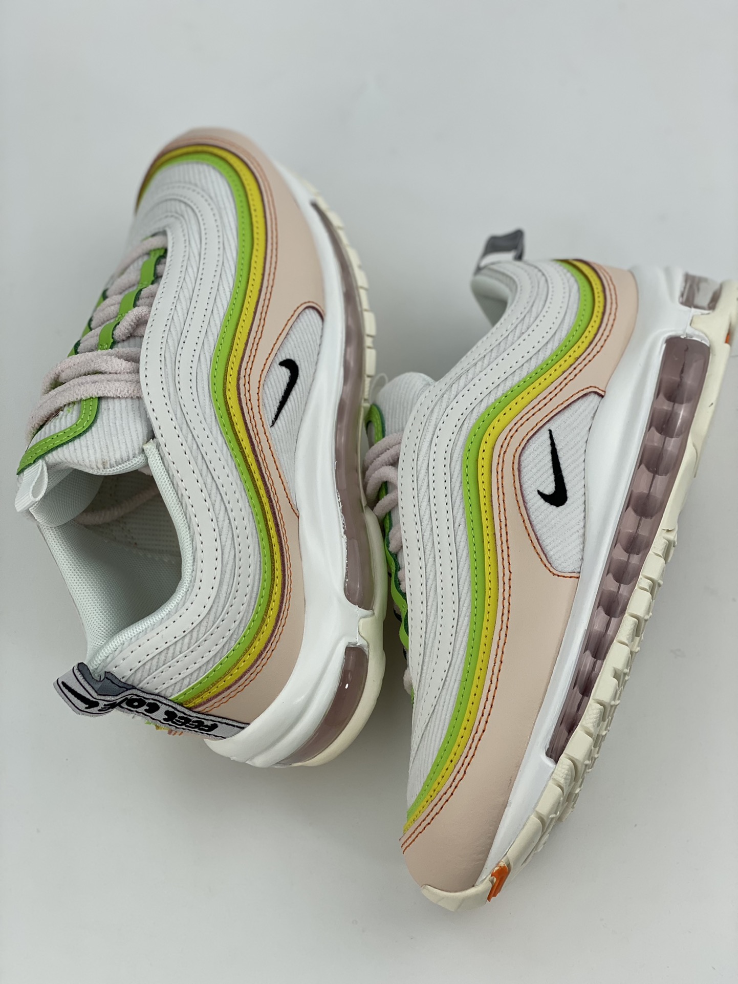 Channel order NK Air Max 97 white yellow green FD0870-100