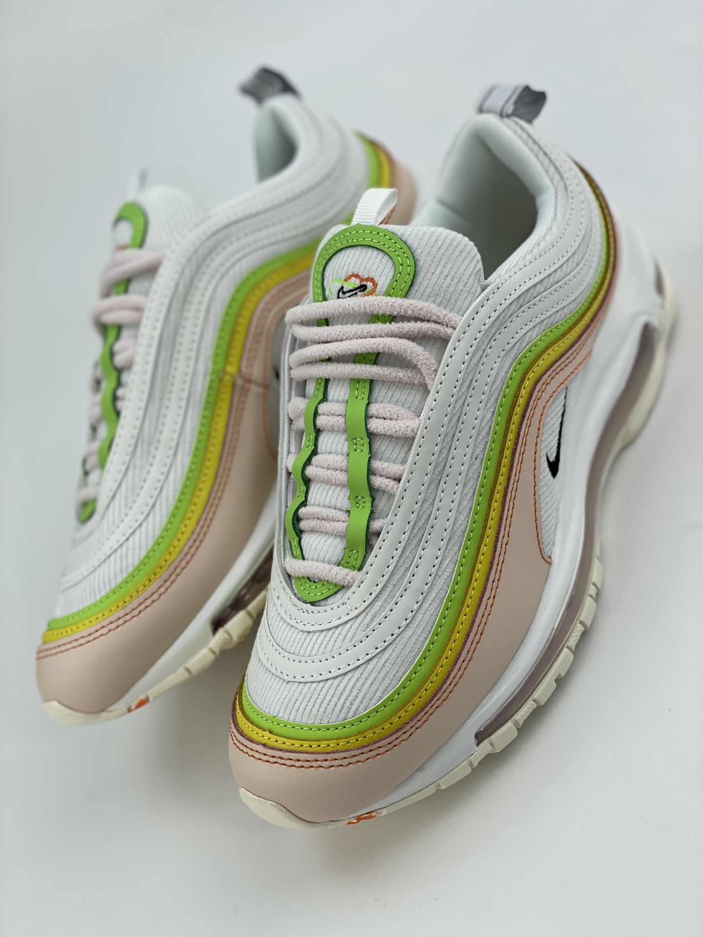 Channel order NK Air Max 97 white yellow green FD0870-100