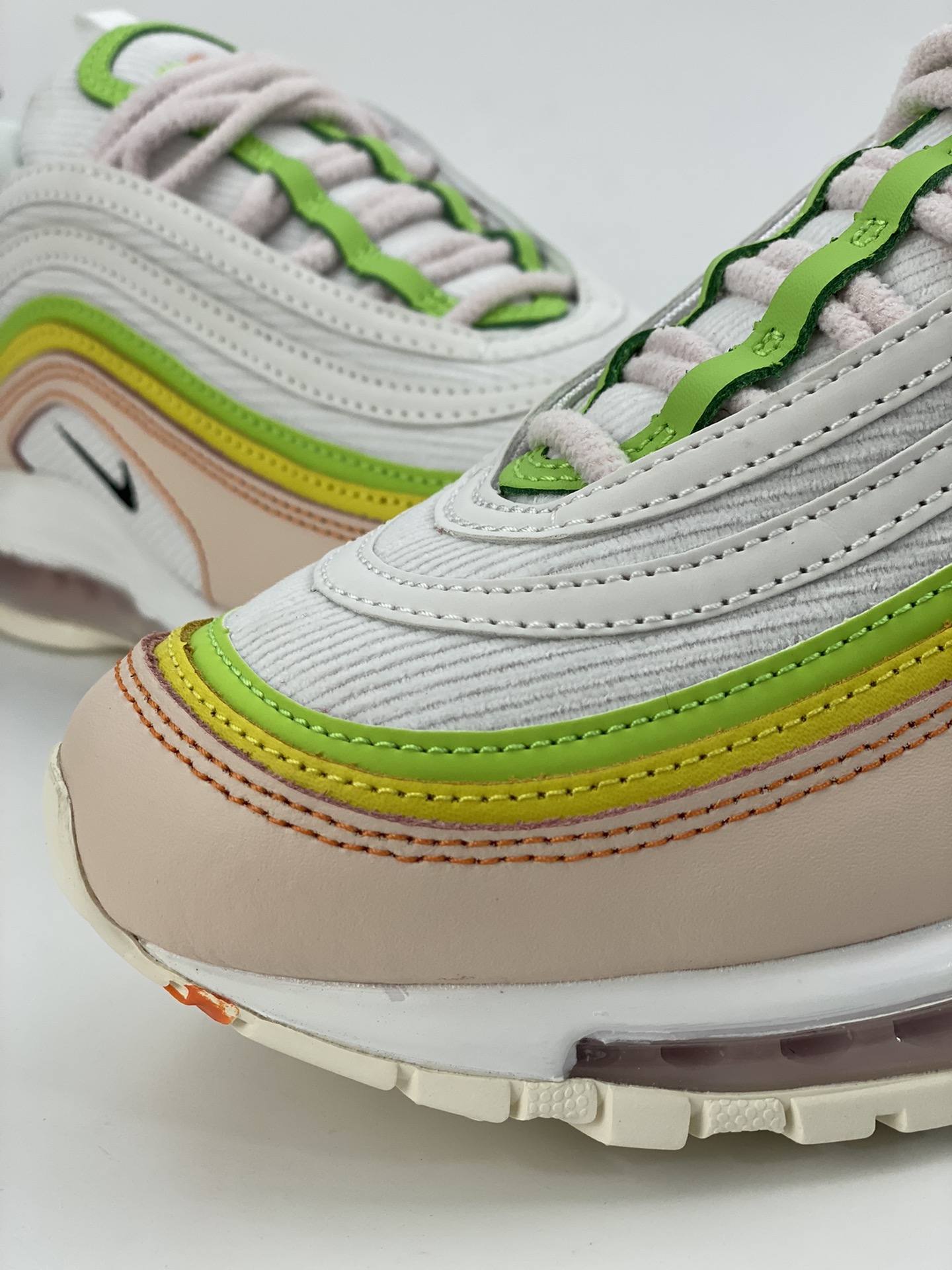 Channel order NK Air Max 97 white yellow green FD0870-100