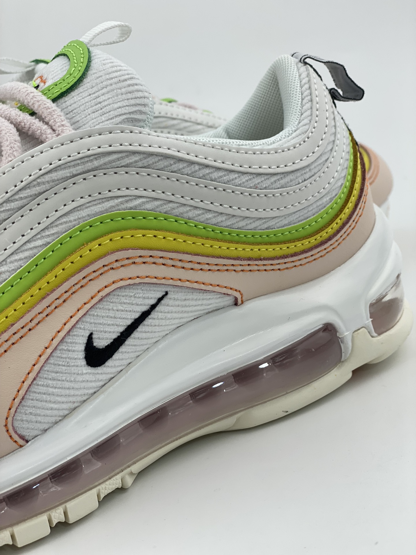 230 渠道订单NK Air Max 97 白黄绿 FD0870-100