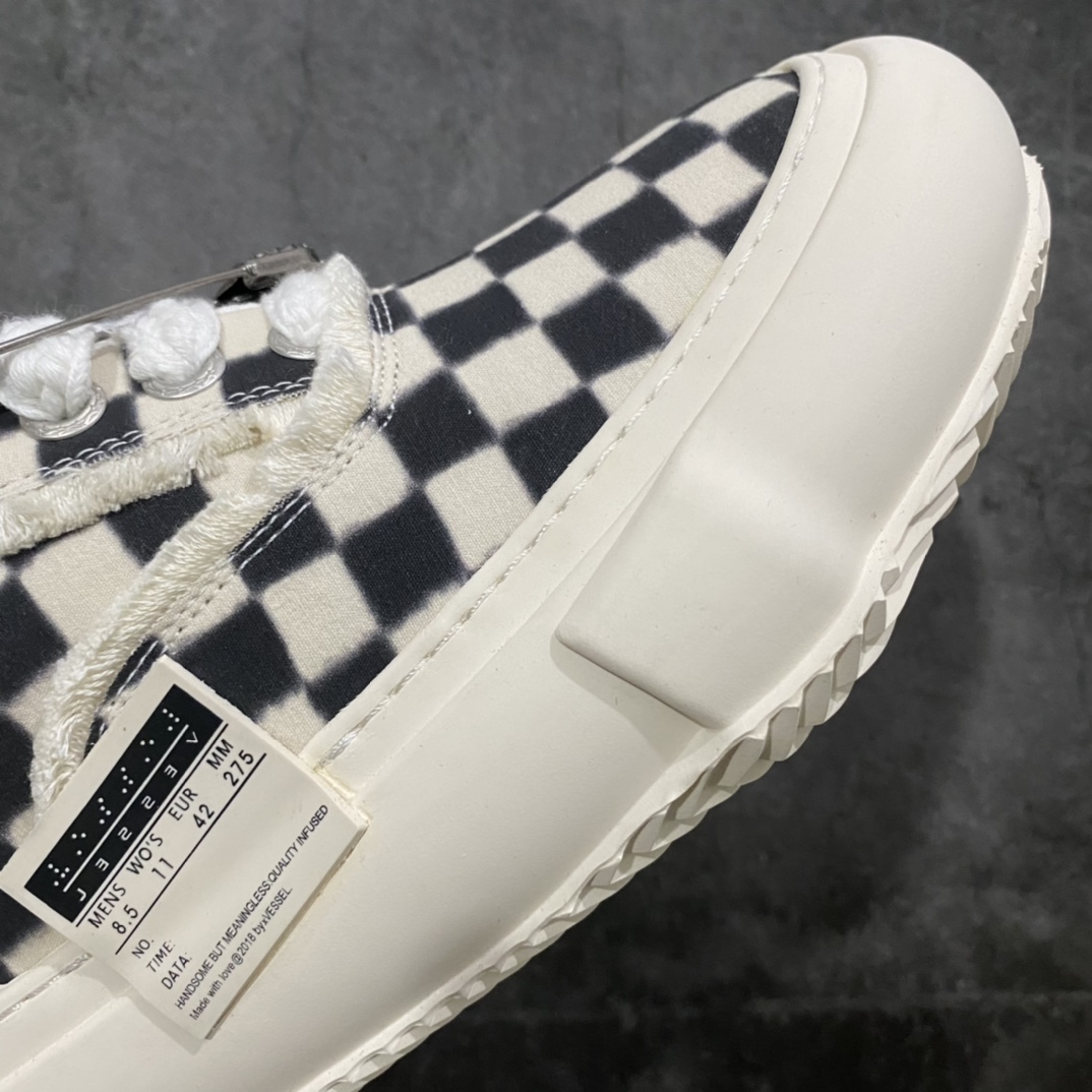 [Wandan Pure Original] Wu Jianhao x Vessel checkerboard beggar shoes 2023 most popular item