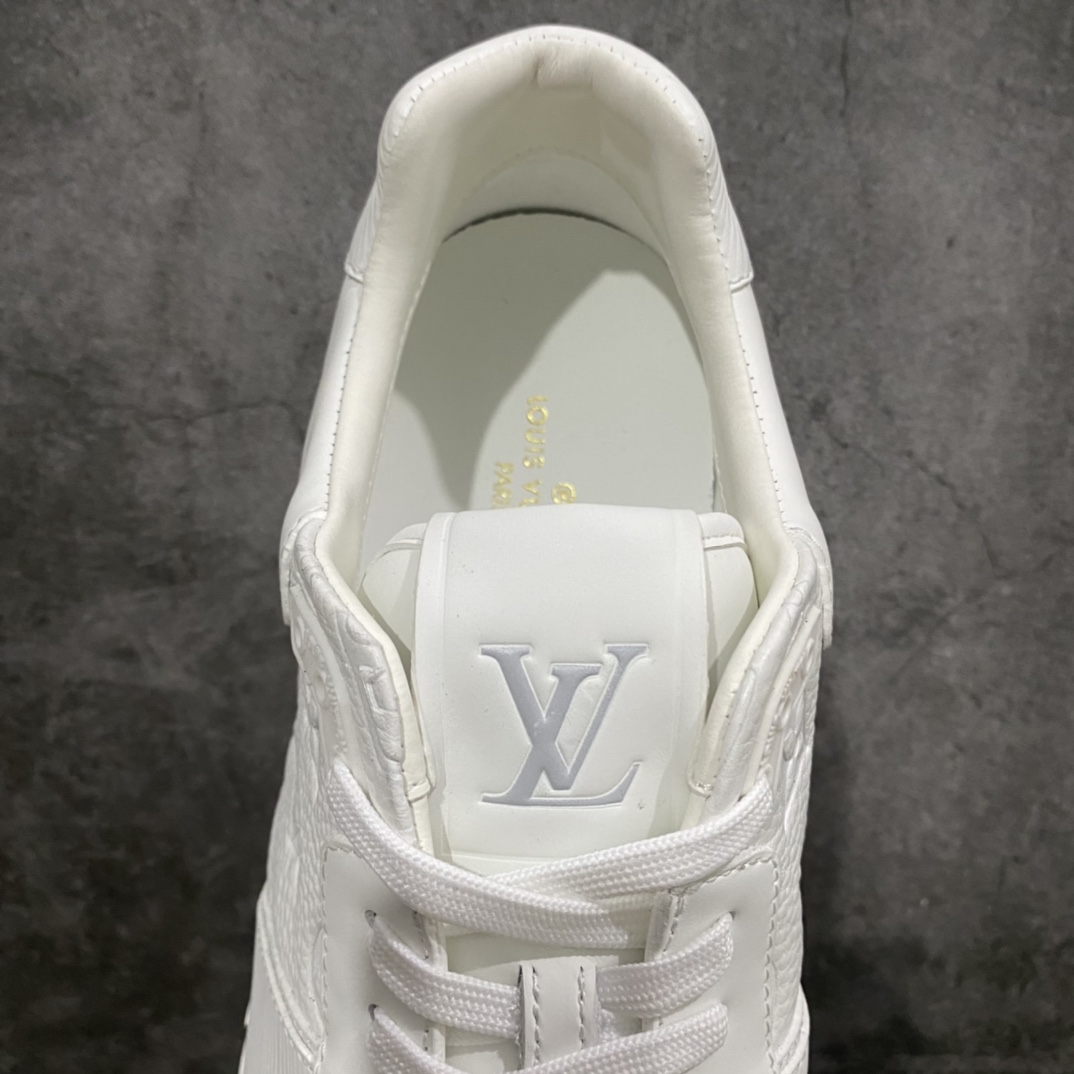 [Wandan pure original] Louis Vuitton LV Run Away calfskin low-top sneakers white