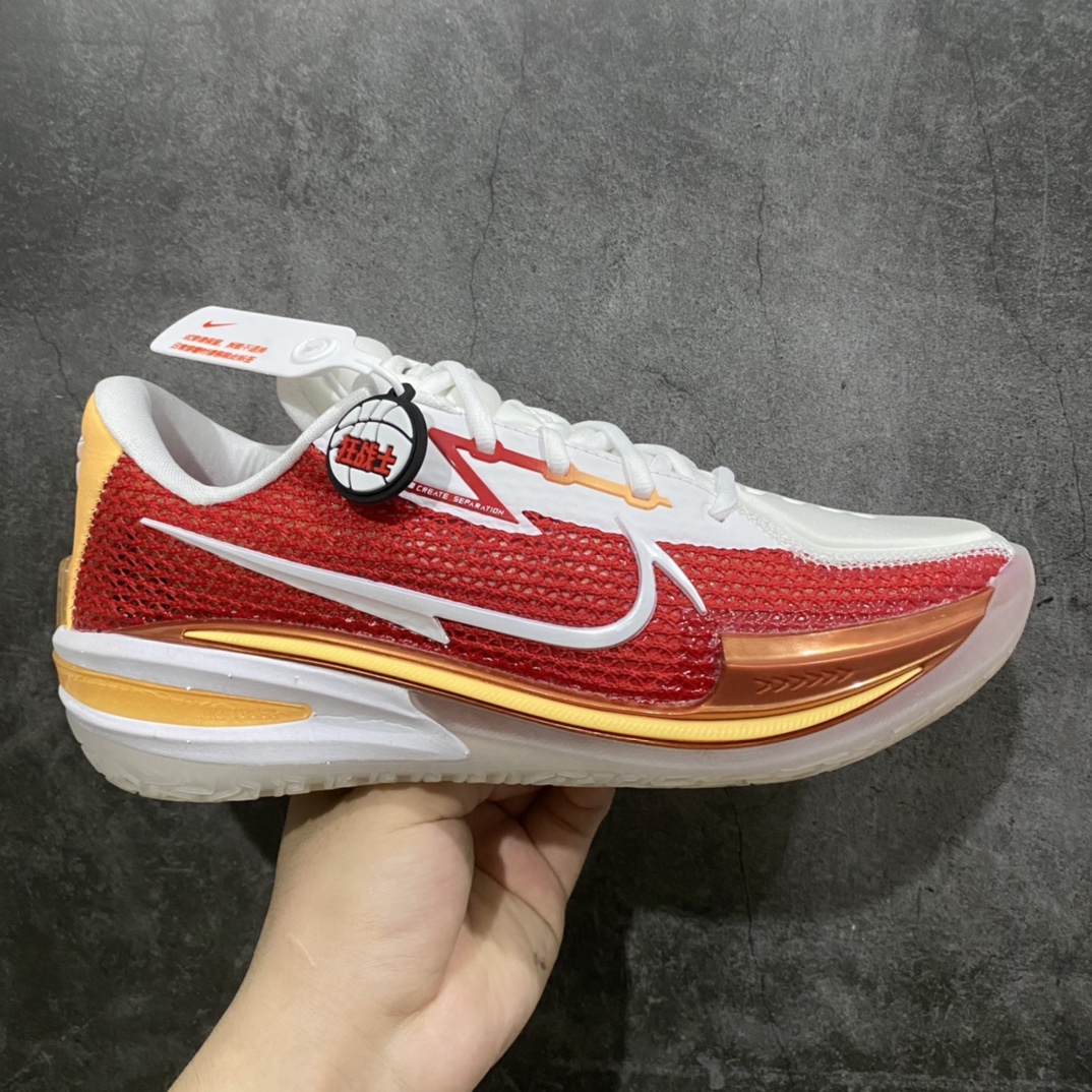 [New Berserker Version] Air Zoom GTCut EP GT basketball shoes white and red CZ0176-100