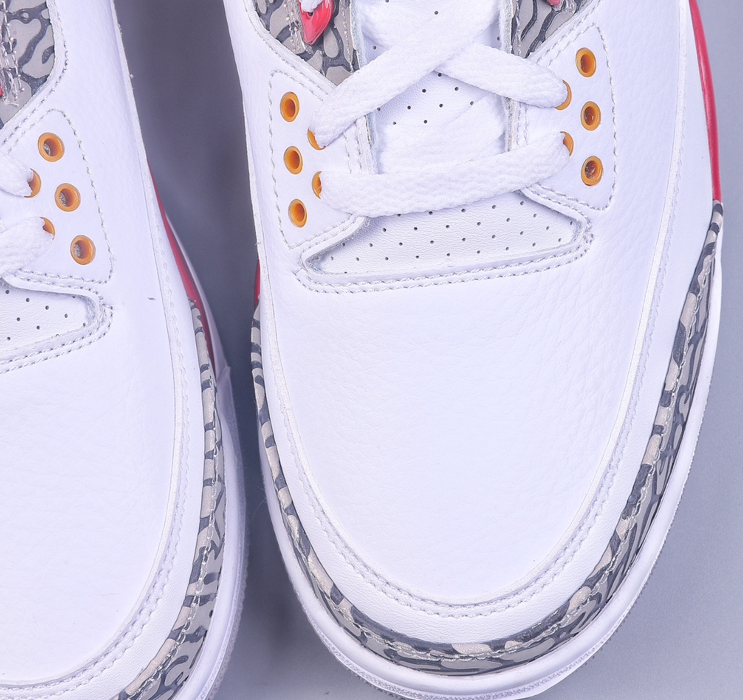 240 S Air Jordan AJ3 Retro 白酒红 红雀原楦原纸板开发 CT8532-126
