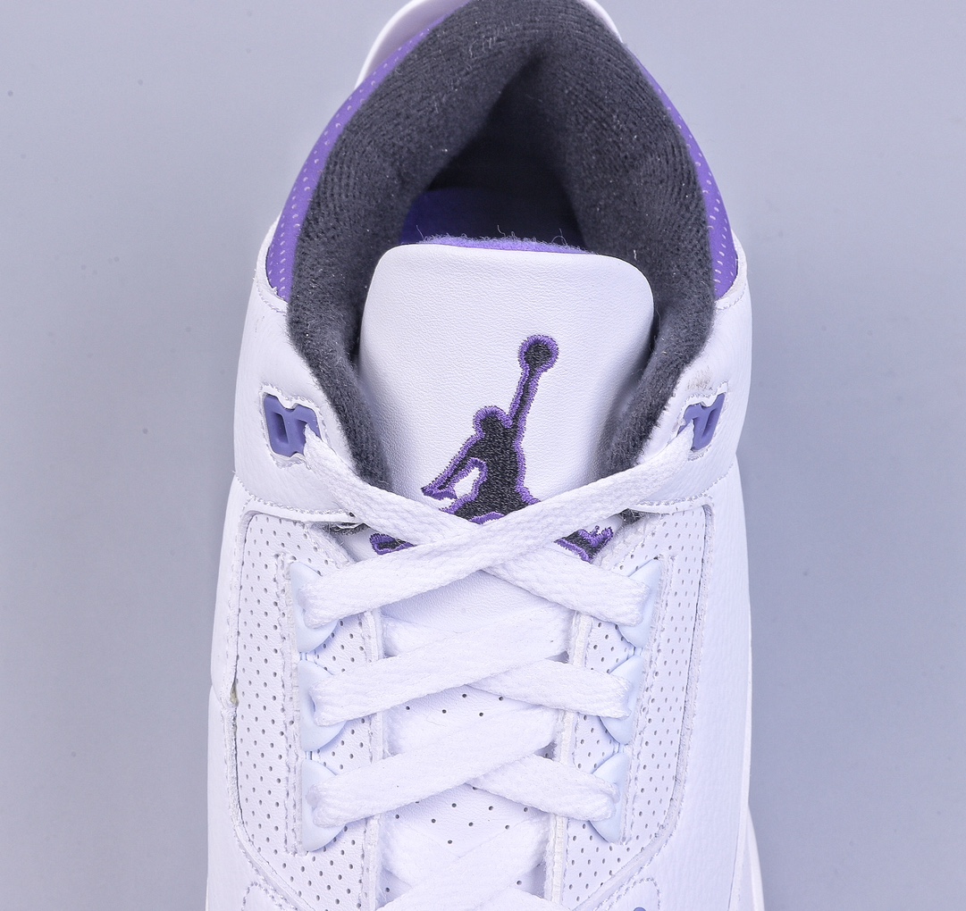 240 S Air Jordan 3 Retro ”Dark Iris” 白紫 CT8532-105