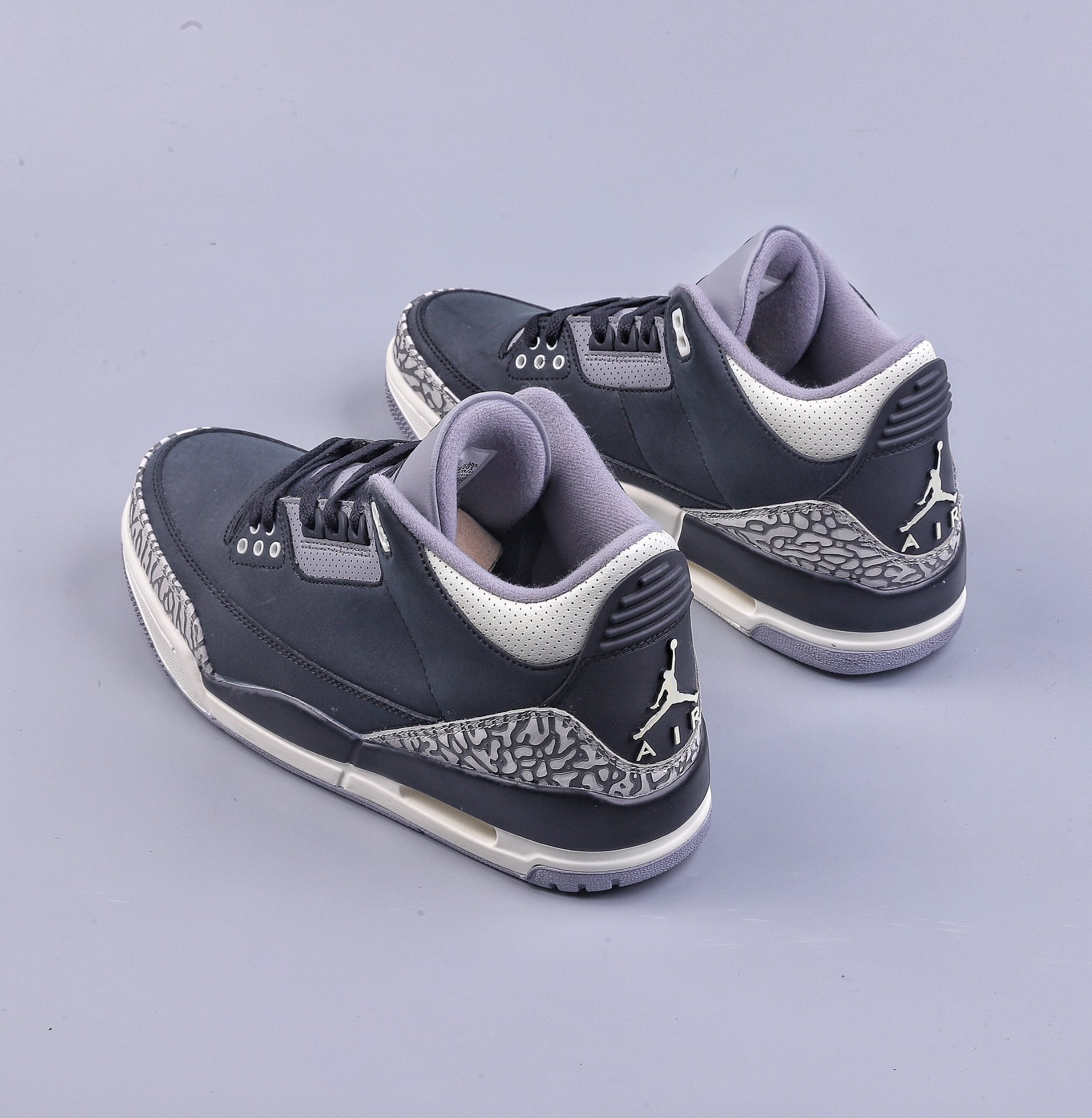 240 5A Air Jordan 3 Retro ”Off Noir” AJ3 乔3做旧黑水泥 CK9246-001