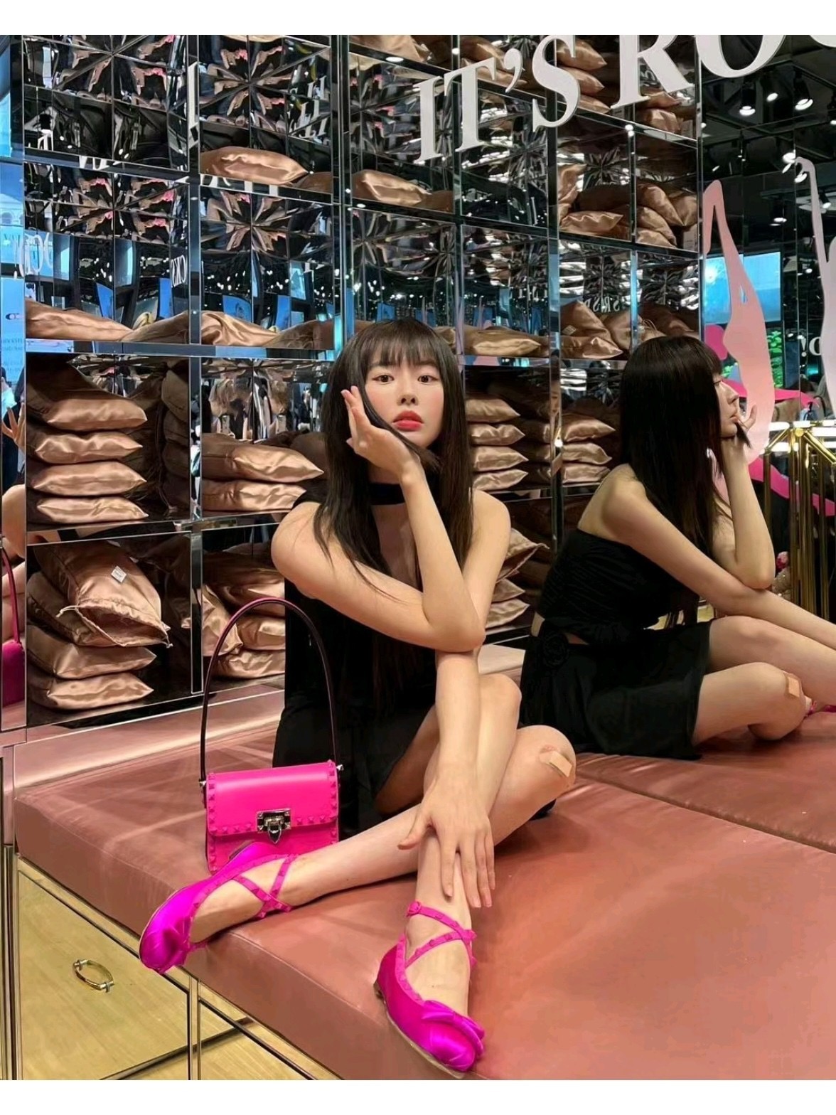 NO:475640,The effect of wearing more internet celebrities, ballet shoes19860909网红多穿法效果,芭蕾舞鞋,Women's Shoes