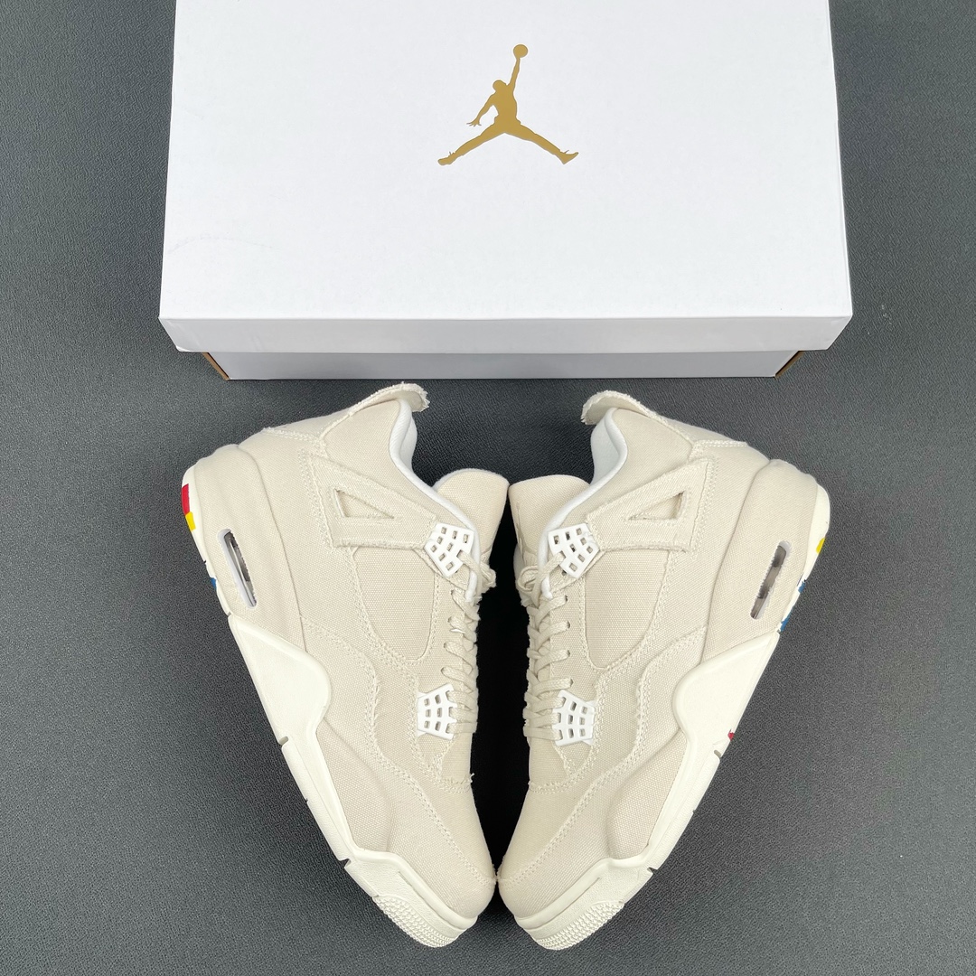 AirJordan4李维斯白补齐全新正确版型完美呈现全新四代版型对飙市场中端一切打造真真的跑量王者基本两