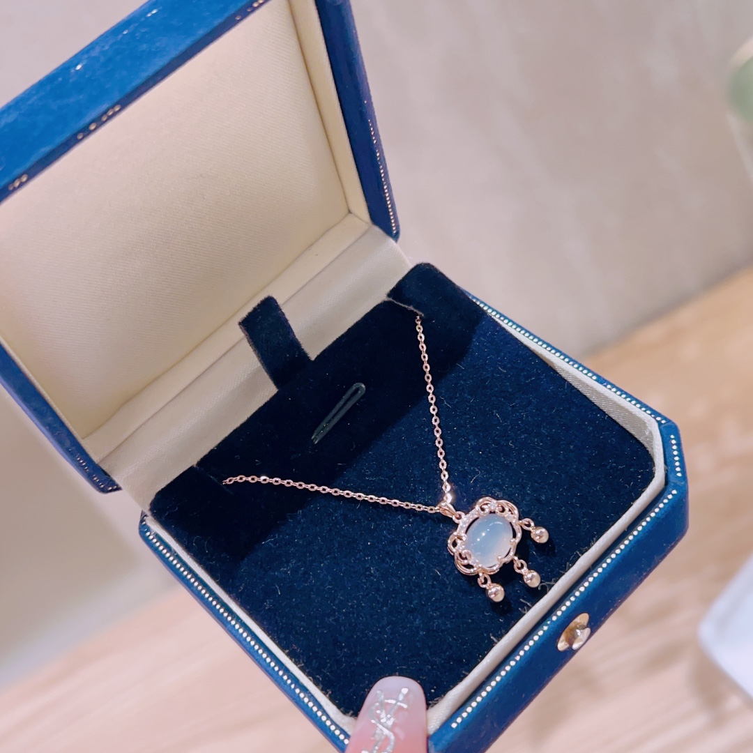 Low Allergy Silver Necklace Intellectual Father's Day Gold