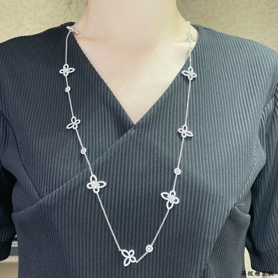 “Advanced Jewelry Works: Mercuric Silver Necklace, Butterfly Necklaces, High Carbon Drills for Modern Bold Styles” - 图片 3