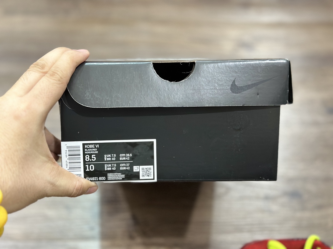 Nike Kobe 6 Protro Kobe 6 black red FV4921-600