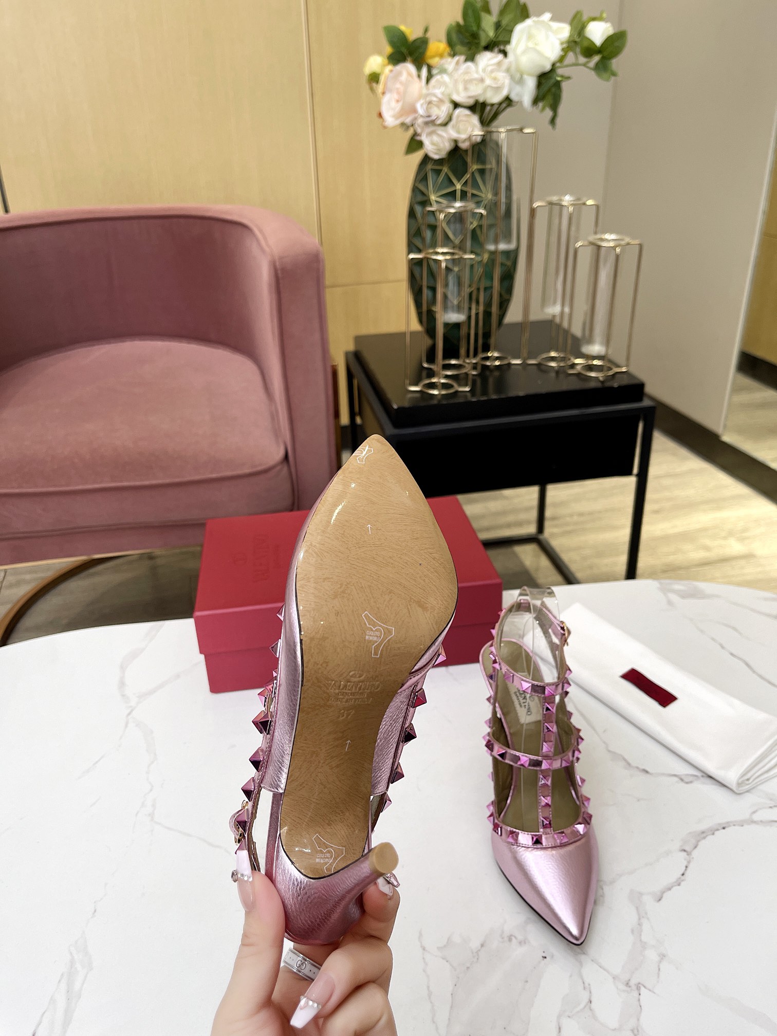 versión superior 𝑉𝐴𝐿𝐸𝑁𝑇𝐼𝑁𝑂 Valentino primavera/verano (nuevos colores) ¡Las mujeres de vuel