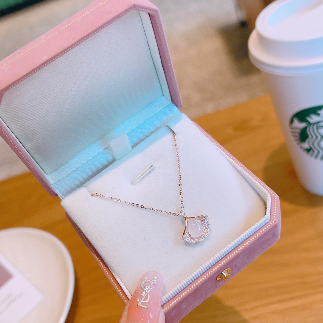 ミニマリスト純銀ネックレスゴールド バレンタインデー