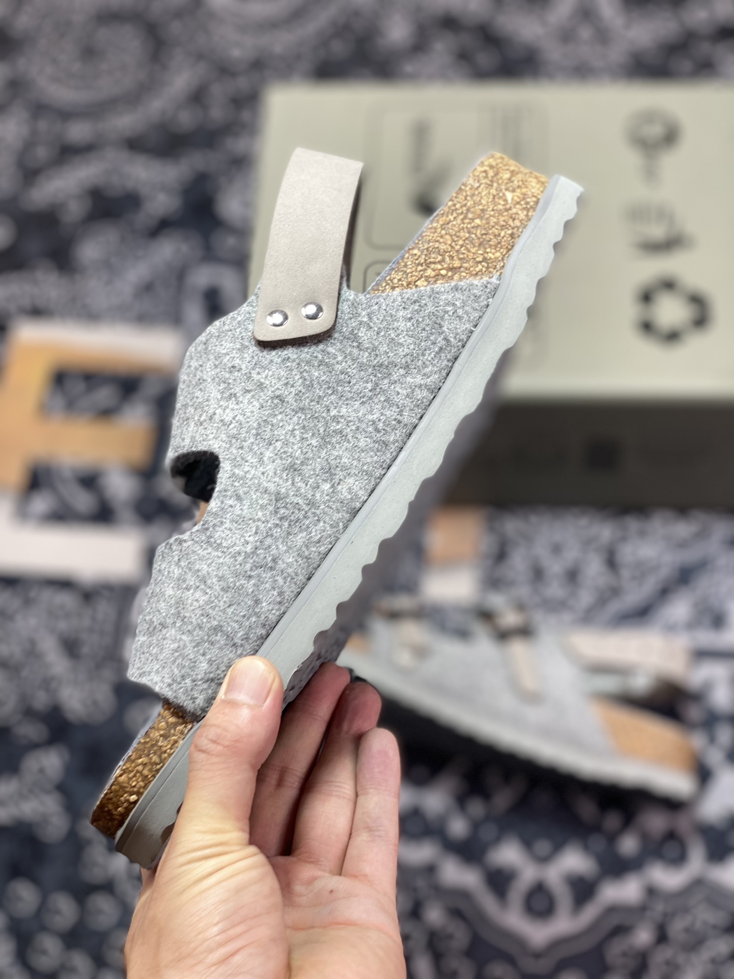 450 高奢支线 代购专供版 Dior x Birkenstock 博肯 迪奥限定联名低帮凉鞋