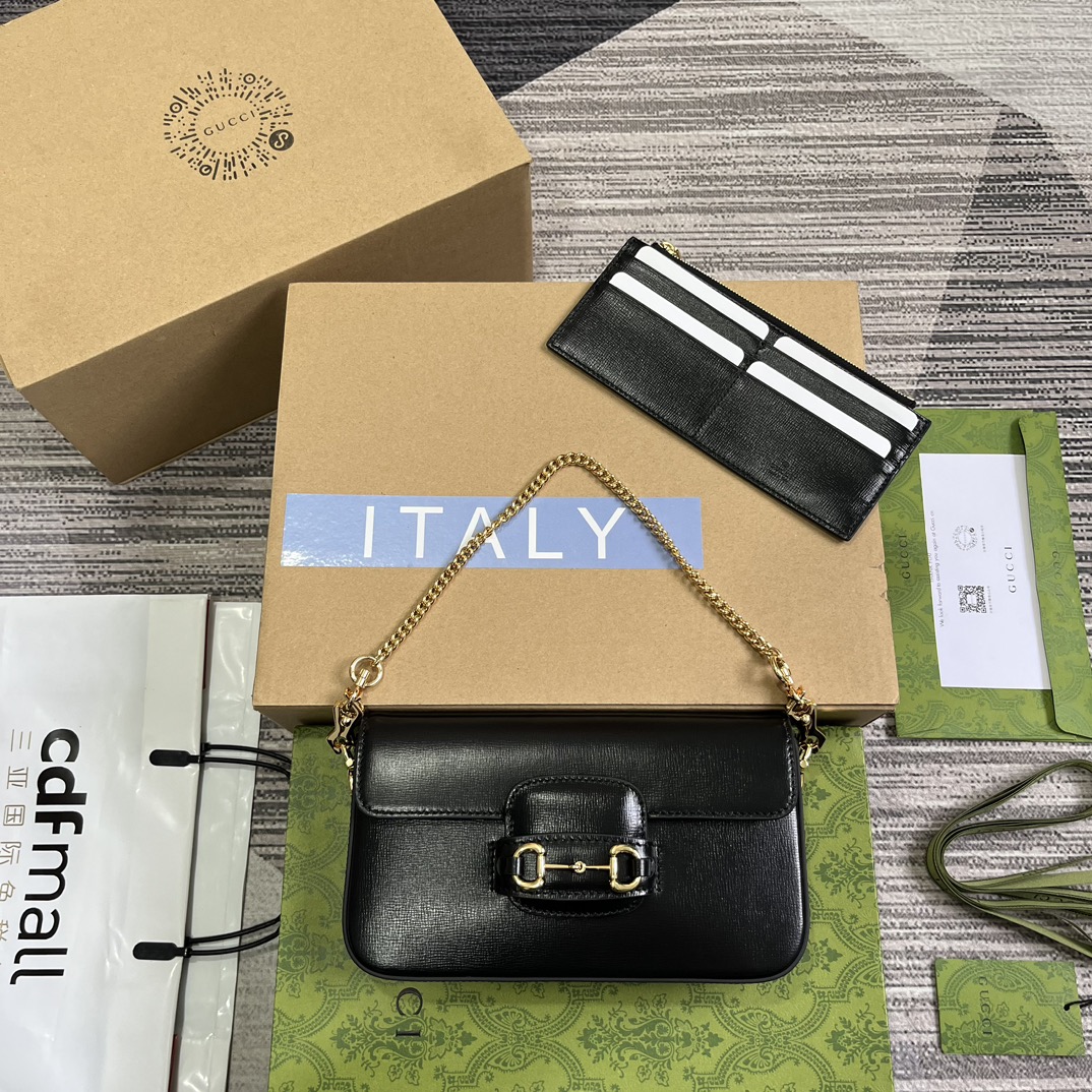 Gucci Horsebit 1955 mini sac à main porte-cartes