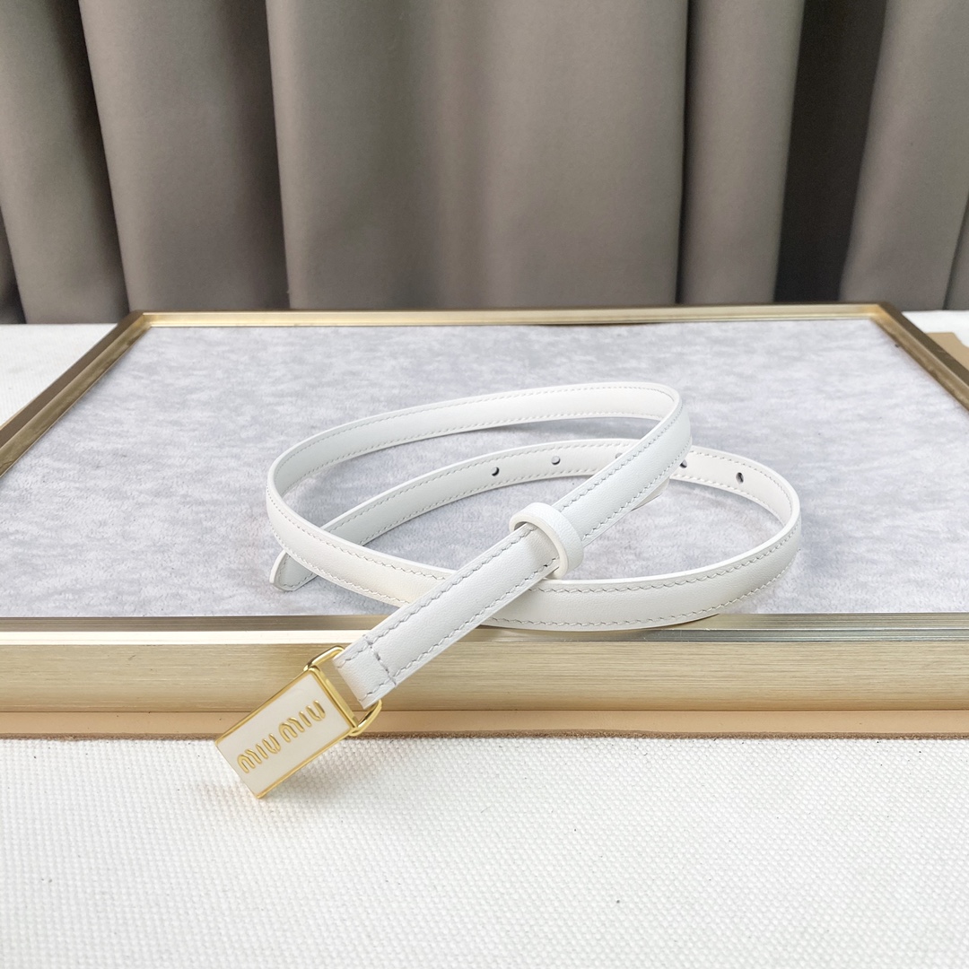 MIUMIU小腰带1.5cm裙装裤装