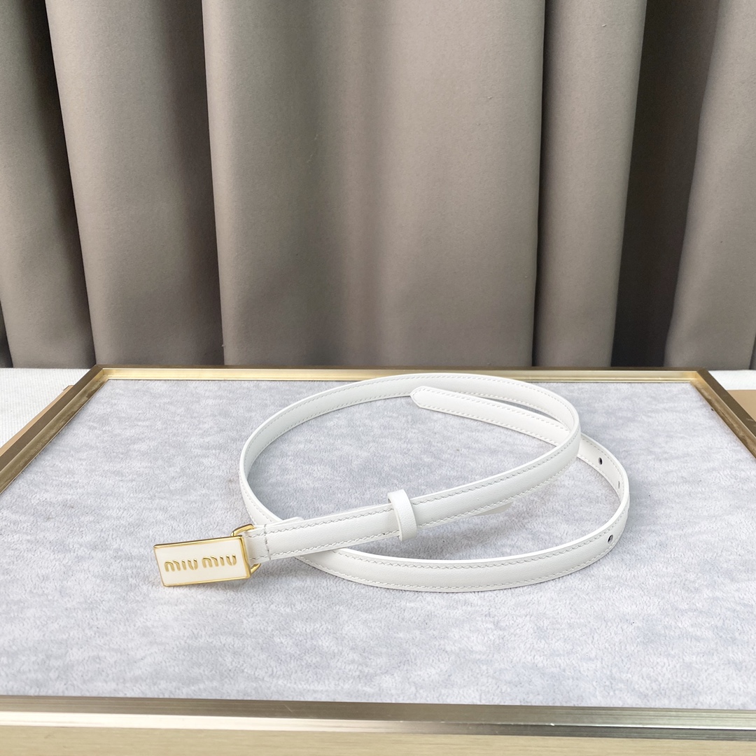 MIUMIU小腰带1.5cm裙装裤装