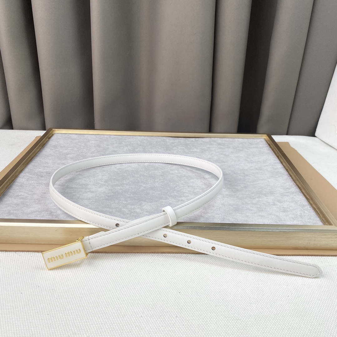 MIUMIU小腰带1.5cm裙装裤装