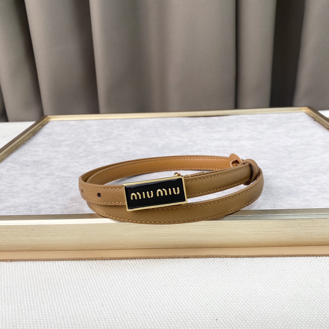 MIUMIU小腰带1.5cm裙装裤装
