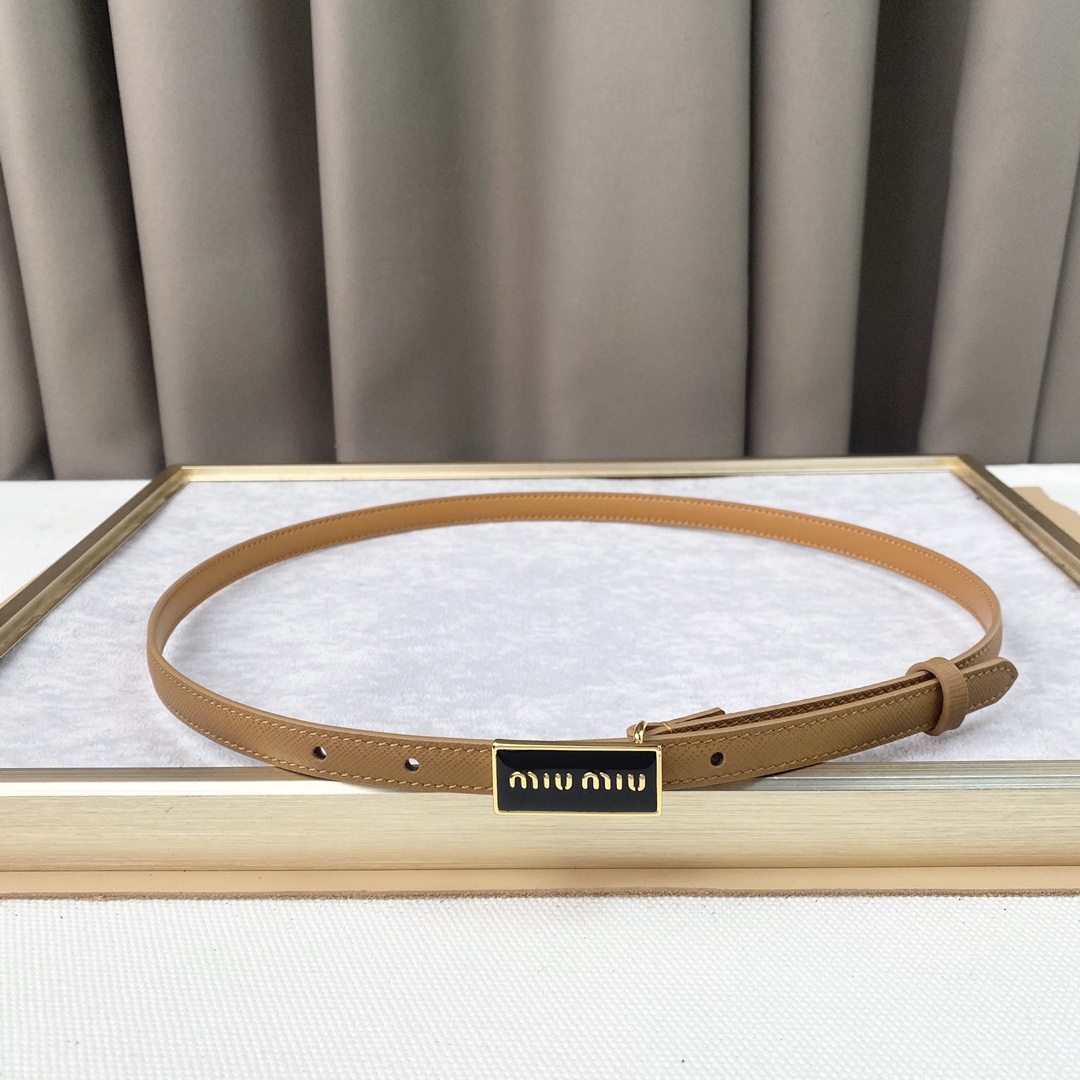 MIUMIU小腰带1.5cm裙装裤装