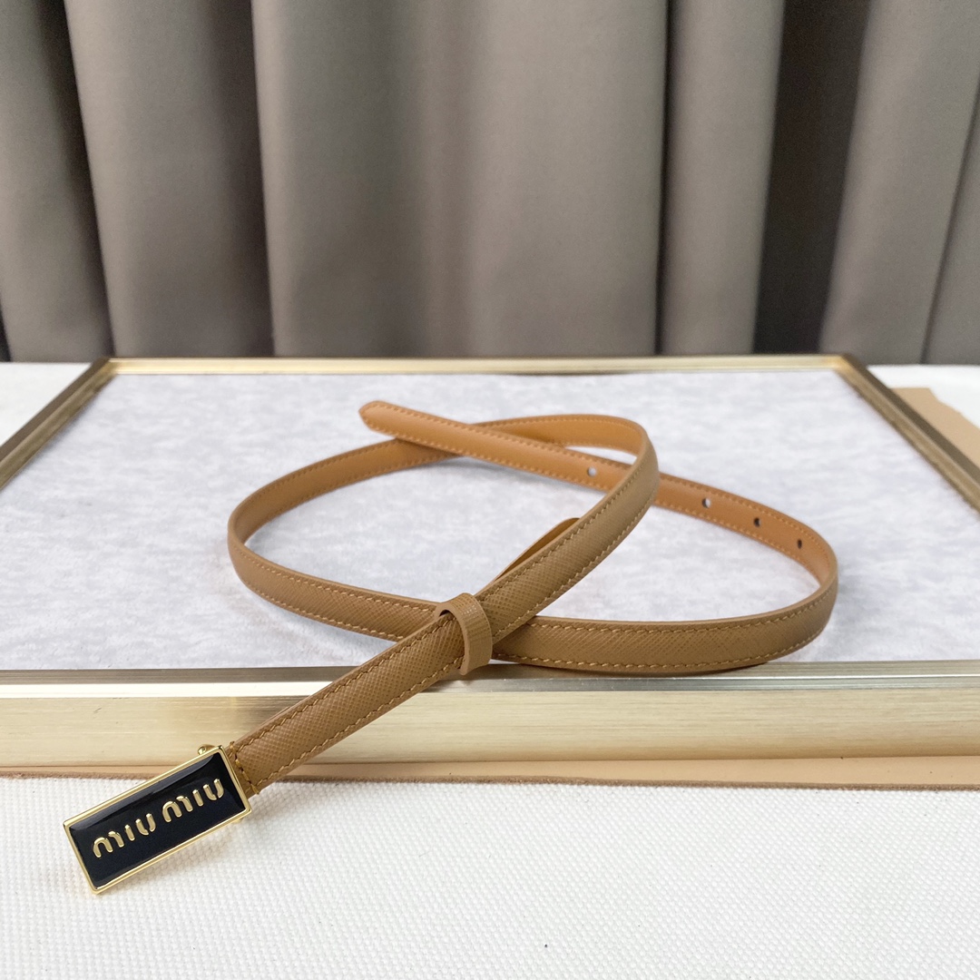 MIUMIU小腰带1.5cm裙装裤装