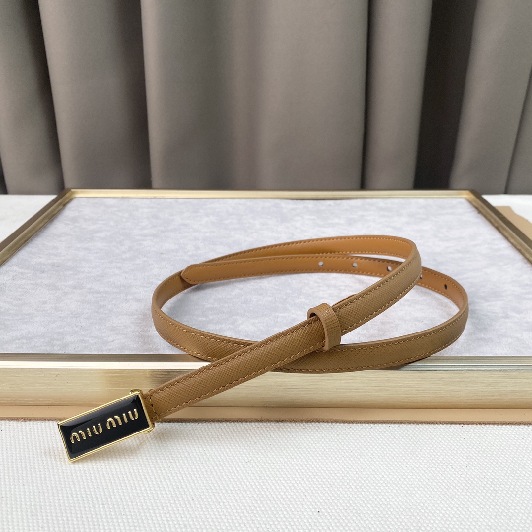MIUMIU小腰带1.5cm裙装裤装