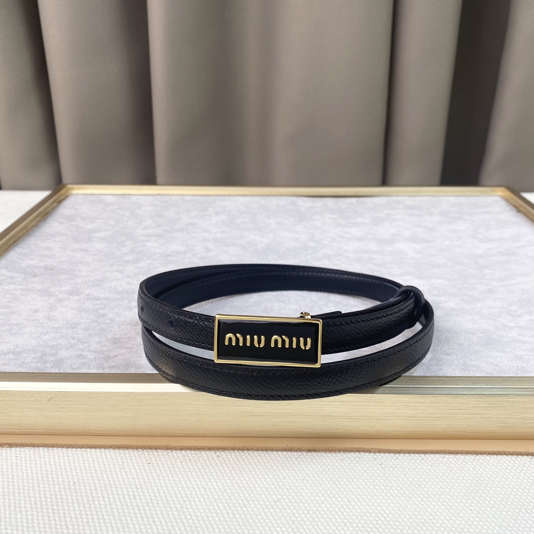 MIUMIU小腰带1.5cm裙装裤装