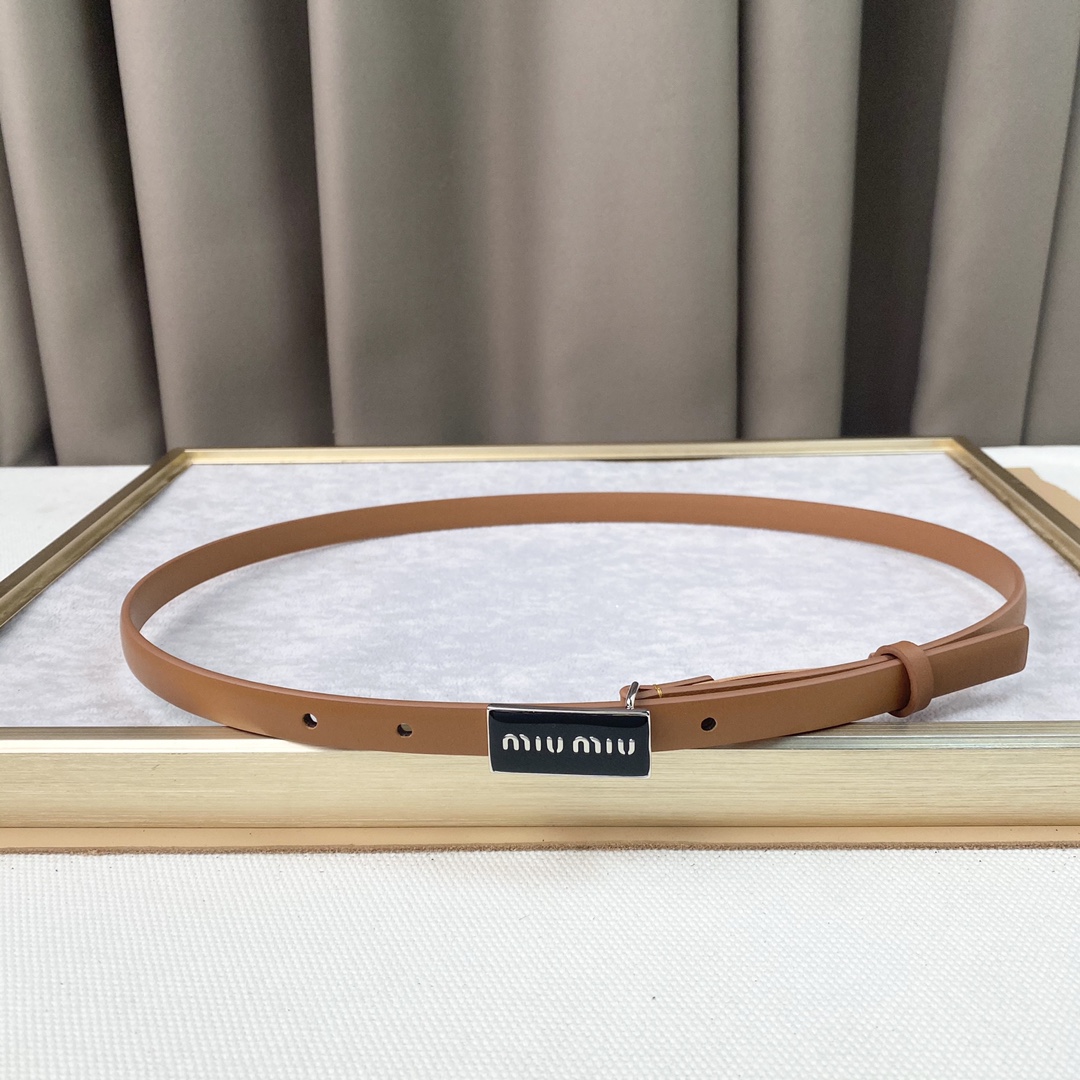 MIUMIU小腰带1.5cm裙装裤装