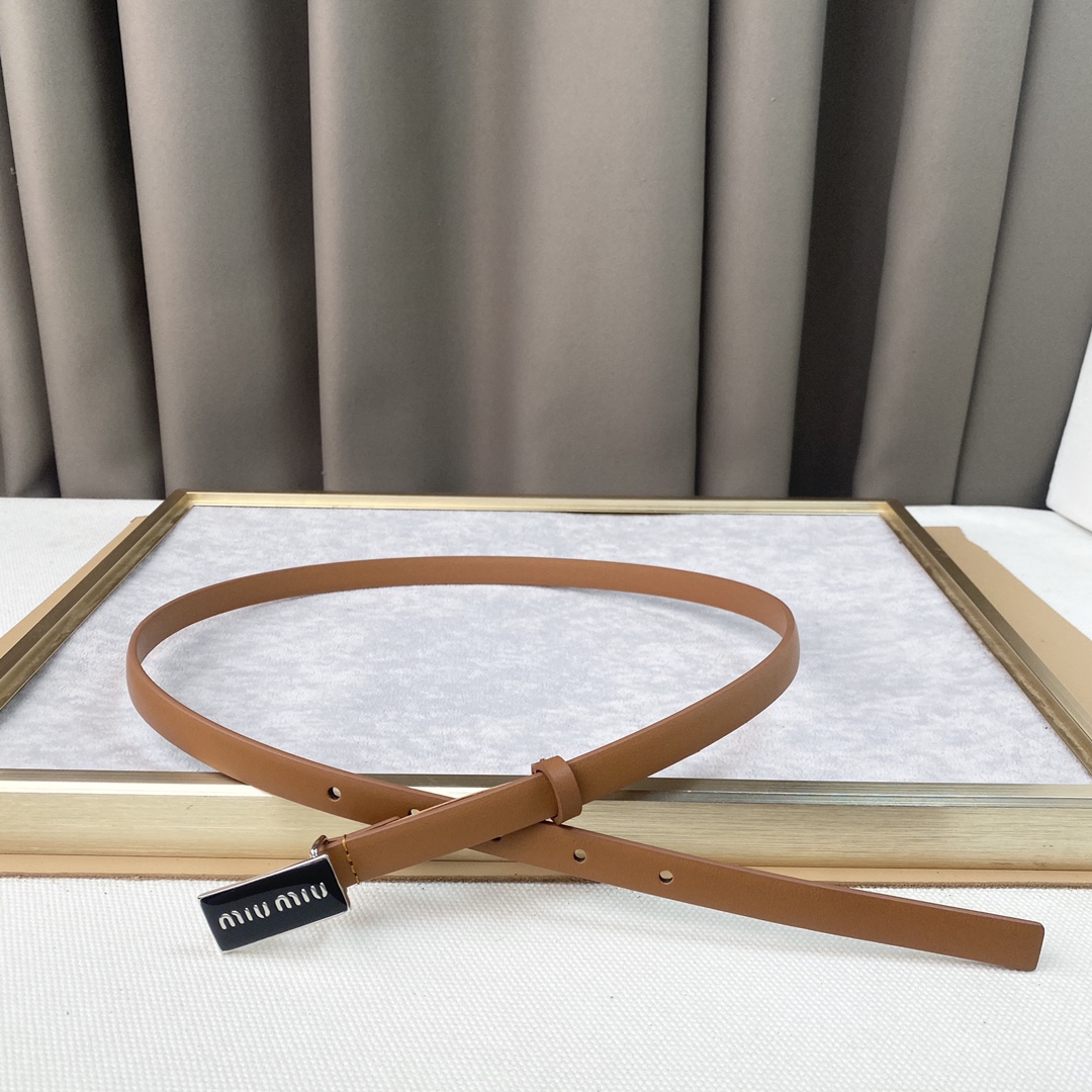 MIUMIU小腰带1.5cm裙装裤装