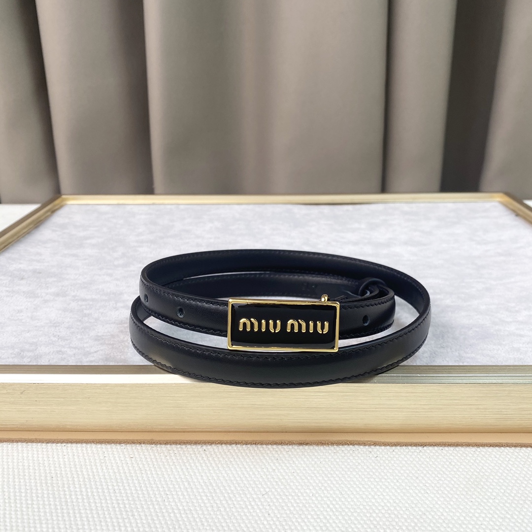 MIUMIU小腰带1.5cm裙装裤装