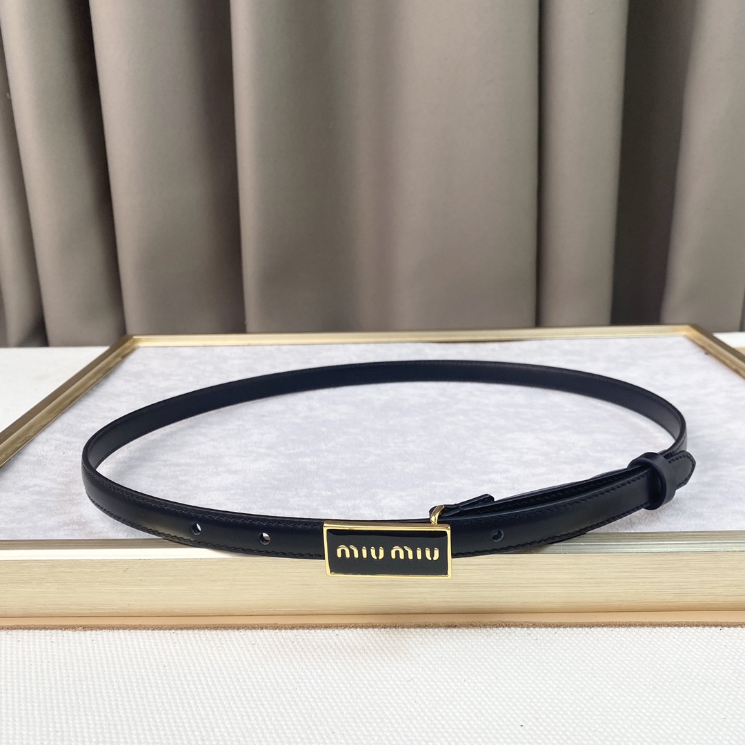 MIUMIU小腰带1.5cm裙装裤装