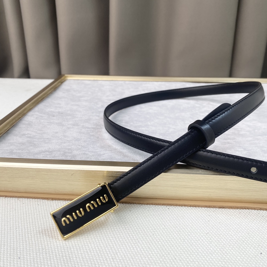 MIUMIU小腰带1.5cm裙装裤装