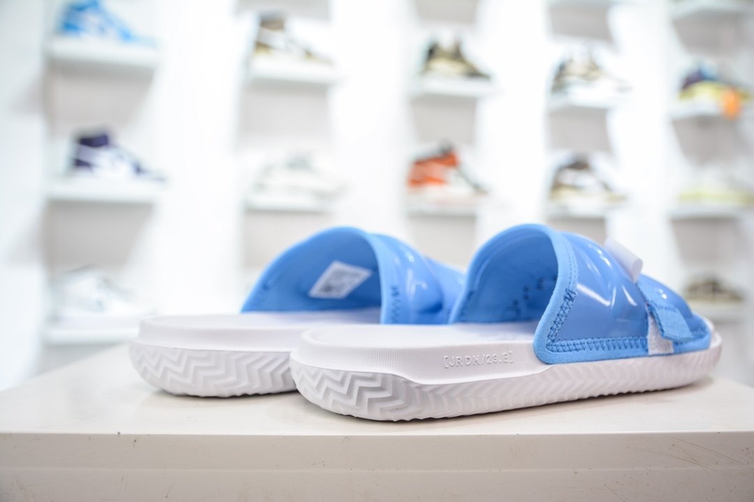 120 Air Jordan Super Play Slide 蓝白 游玩系列舒适透气时尚一字休闲运动拖鞋 DM1683-401