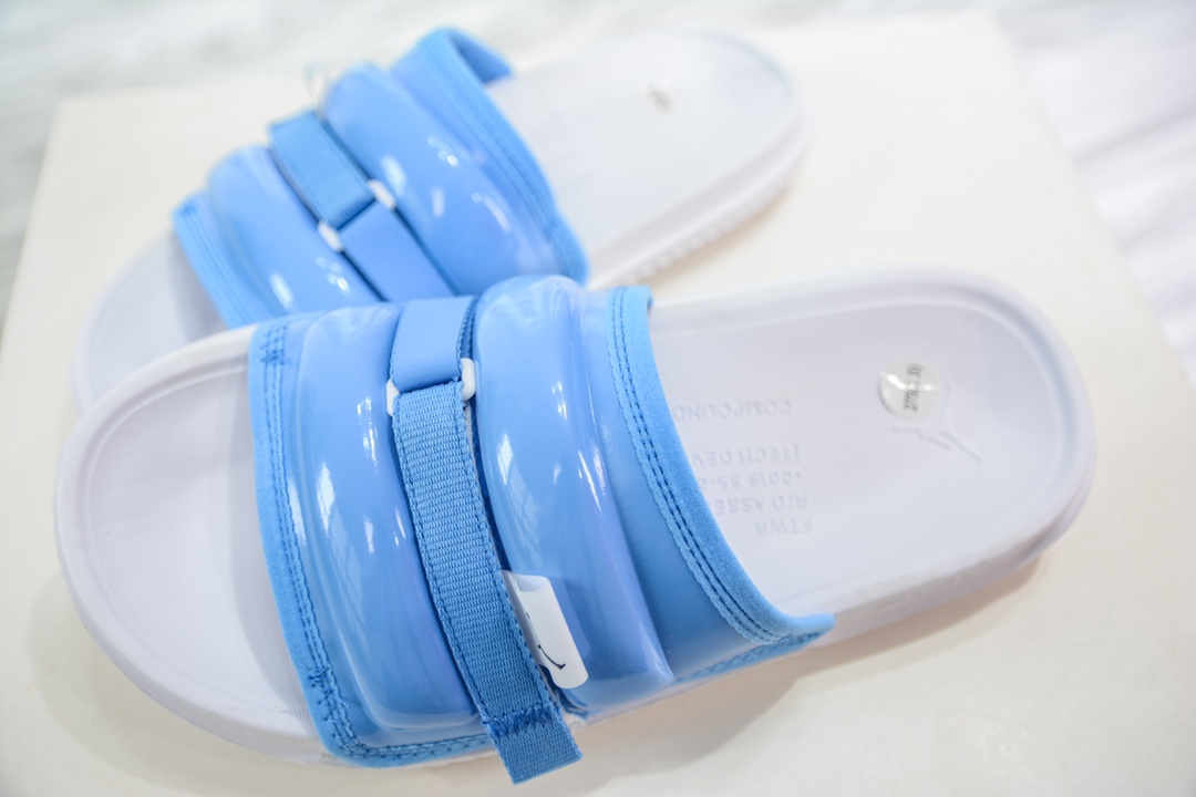 120 Air Jordan Super Play Slide 蓝白 游玩系列舒适透气时尚一字休闲运动拖鞋 DM1683-401