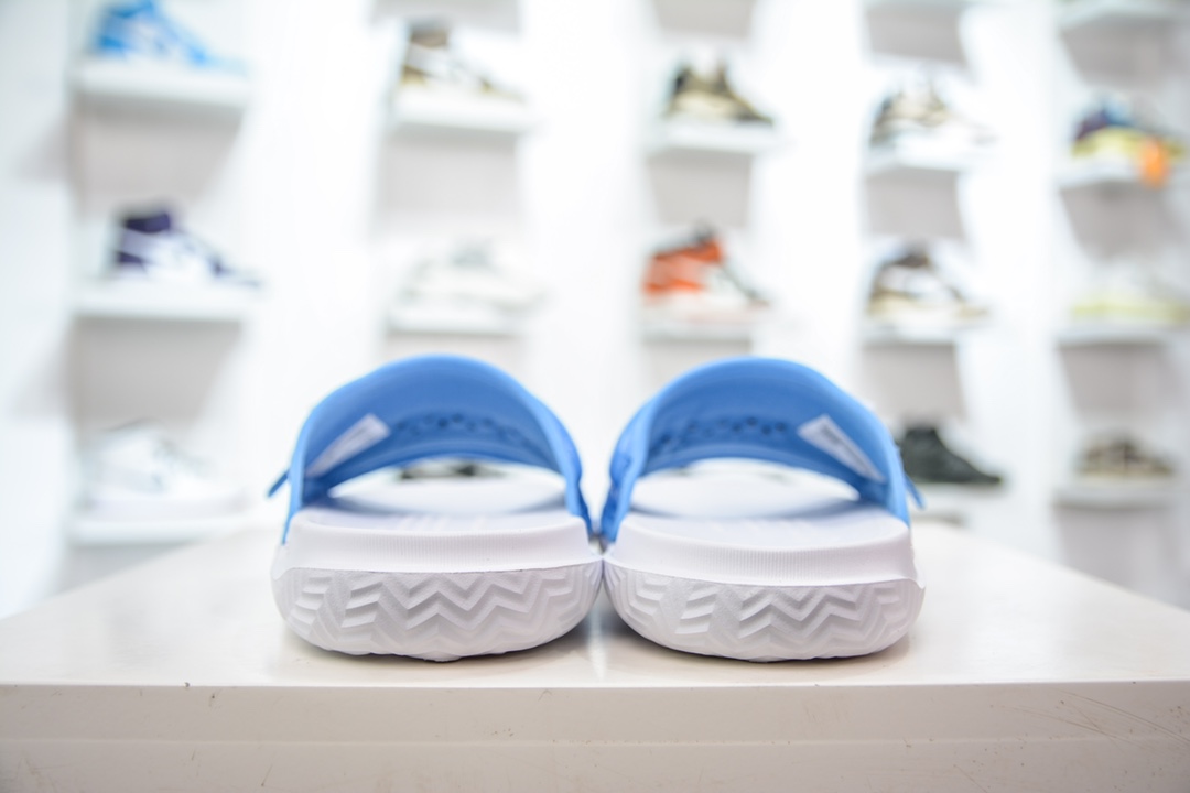 120 Air Jordan Super Play Slide 蓝白 游玩系列舒适透气时尚一字休闲运动拖鞋 DM1683-401