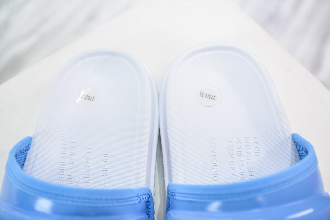 120 Air Jordan Super Play Slide 蓝白 游玩系列舒适透气时尚一字休闲运动拖鞋 DM1683-401