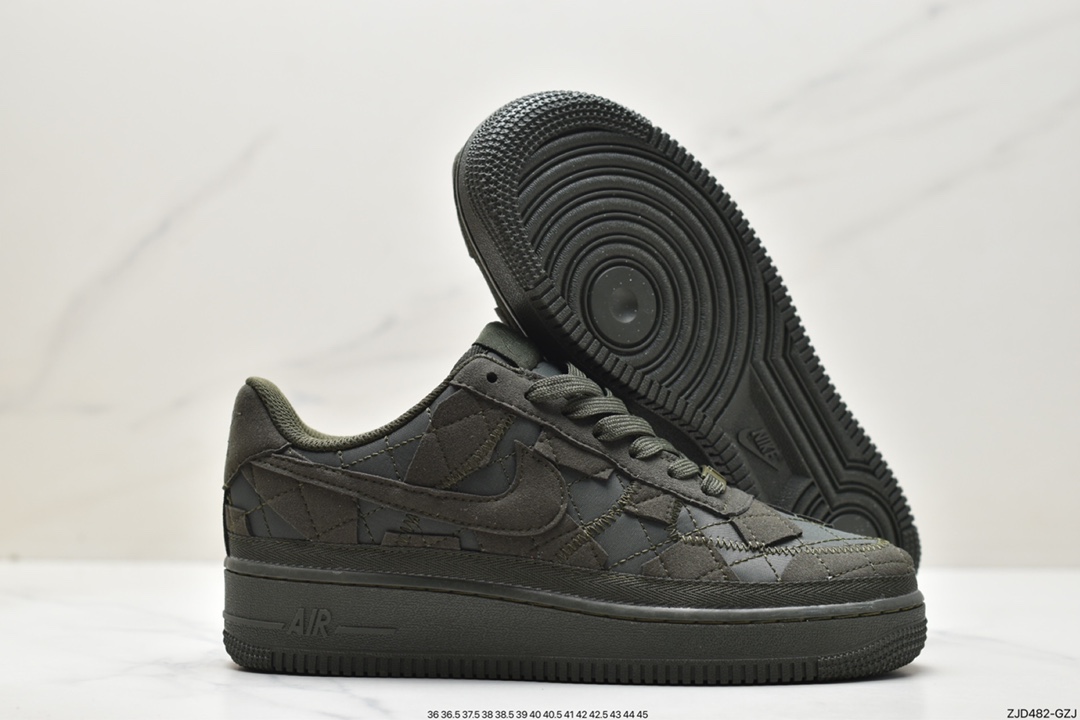 Pure original Billie Eilish x Nike Air Force 1'07 Low SP ”Mushroom” Air Force One classic low-top versatile casual sports sneakers DQ4137-300