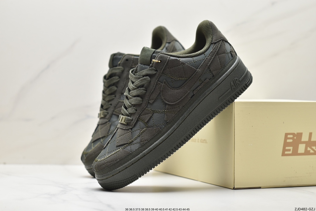 Pure original Billie Eilish x Nike Air Force 1'07 Low SP ”Mushroom” Air Force One classic low-top versatile casual sports sneakers DQ4137-300