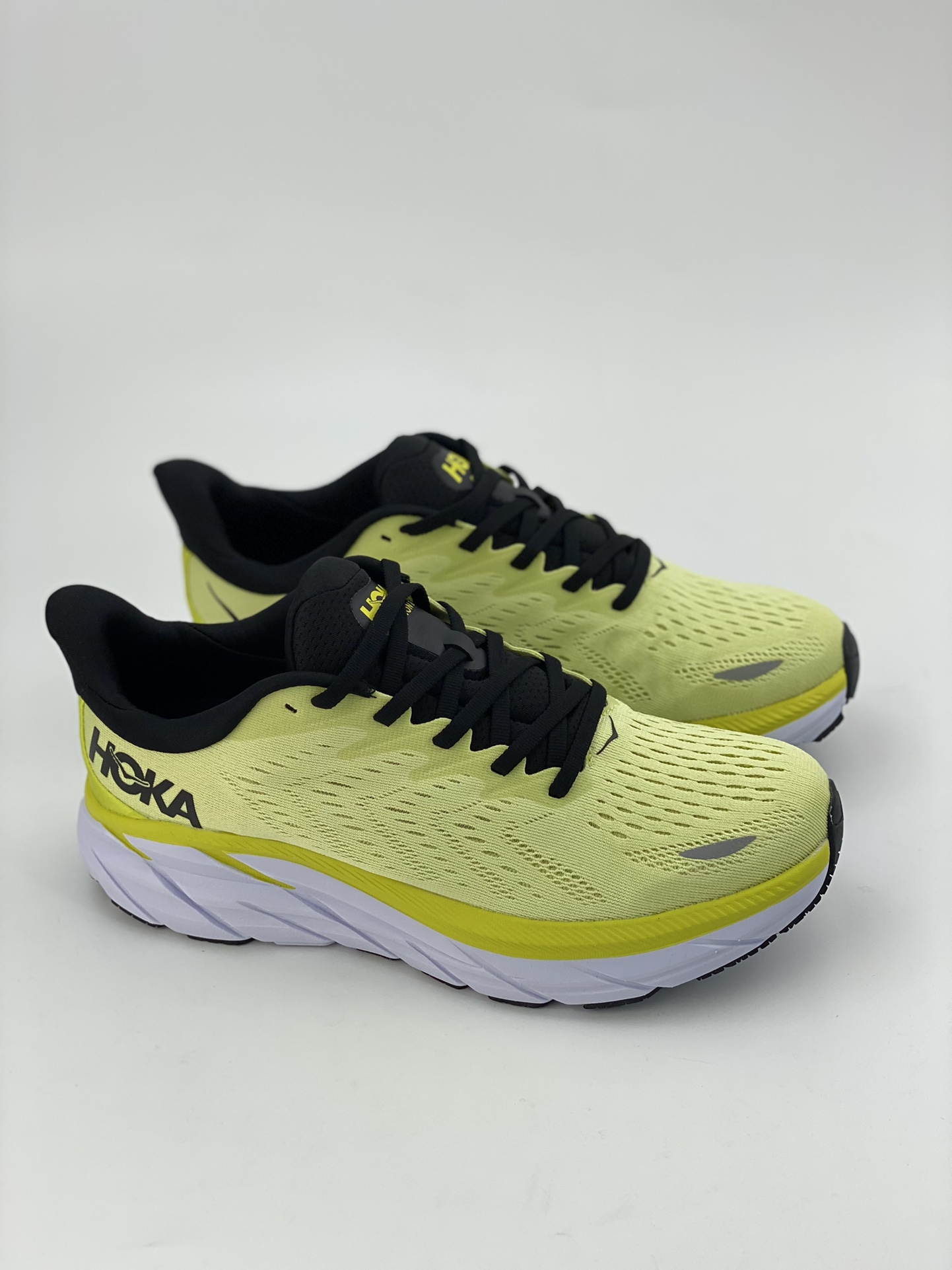 Hoka One One Clifton 8 low-top thick sole lightweight outdoor sneakers