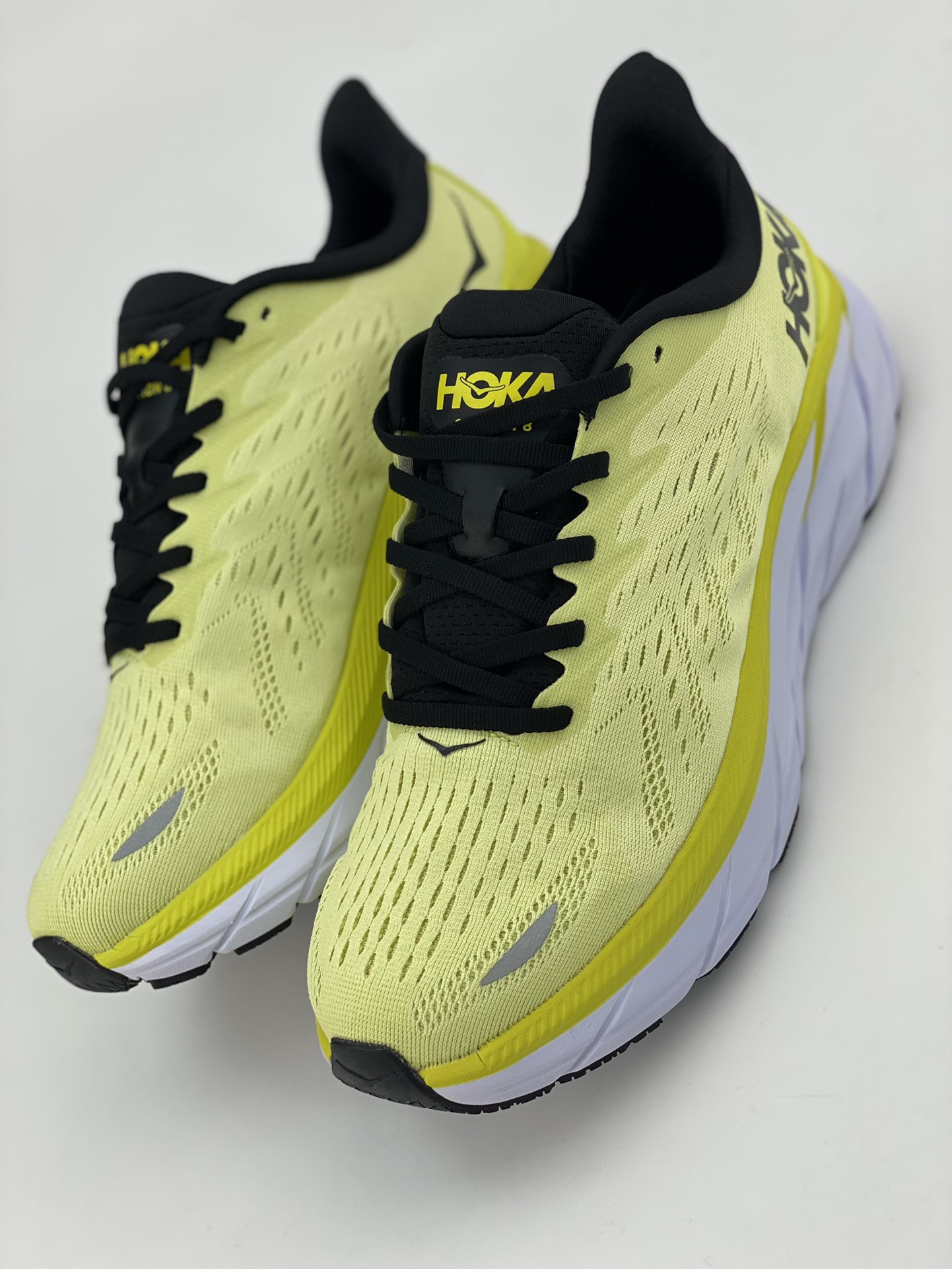 Hoka One One Clifton 8 low-top thick sole lightweight outdoor sneakers