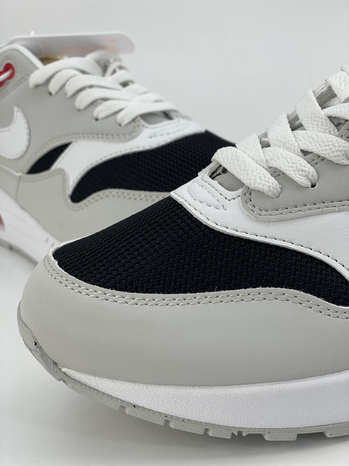 Nike Air Max 1 JW replica white and gray pure original version retro casual running shoes FD9081-001