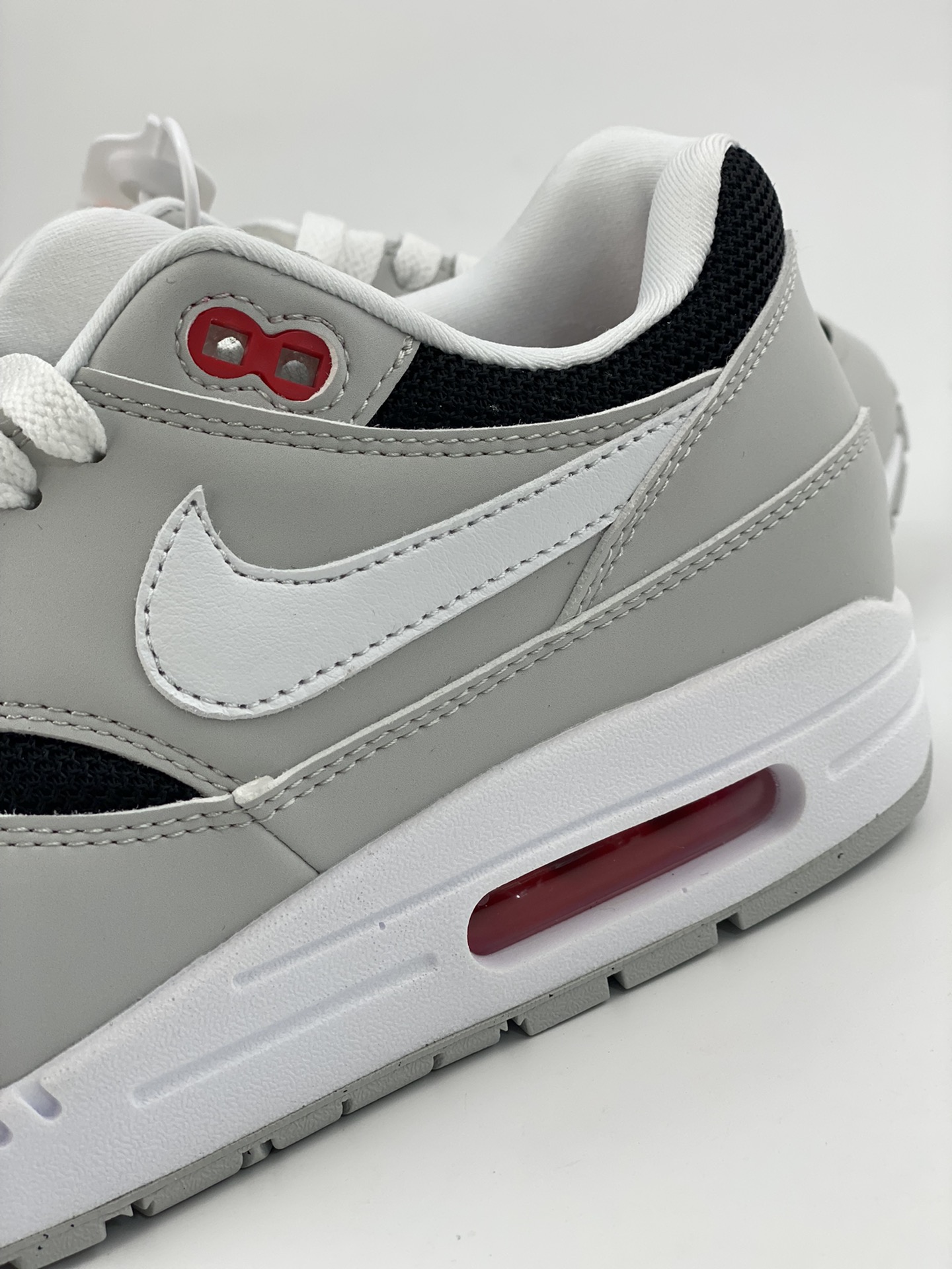 Nike Air Max 1 JW replica white and gray pure original version retro casual running shoes FD9081-001