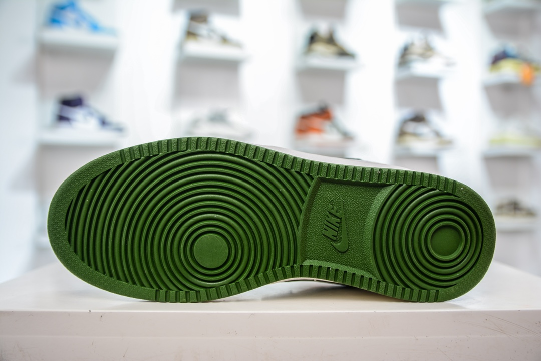 150 Nike Court Vision Low 牛油果绿 低帮百搭透气休闲运动板鞋 FJ5480-100