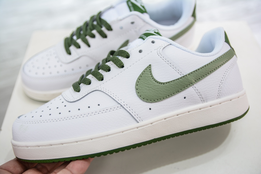 150 Nike Court Vision Low 牛油果绿 低帮百搭透气休闲运动板鞋 FJ5480-100