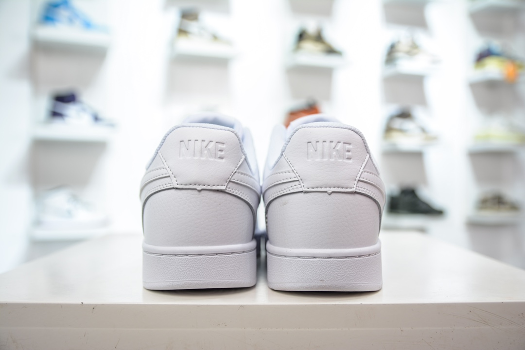 150 Nike Court Vision Low 纯白 低帮百搭透气休闲运动板鞋 CD5463-100