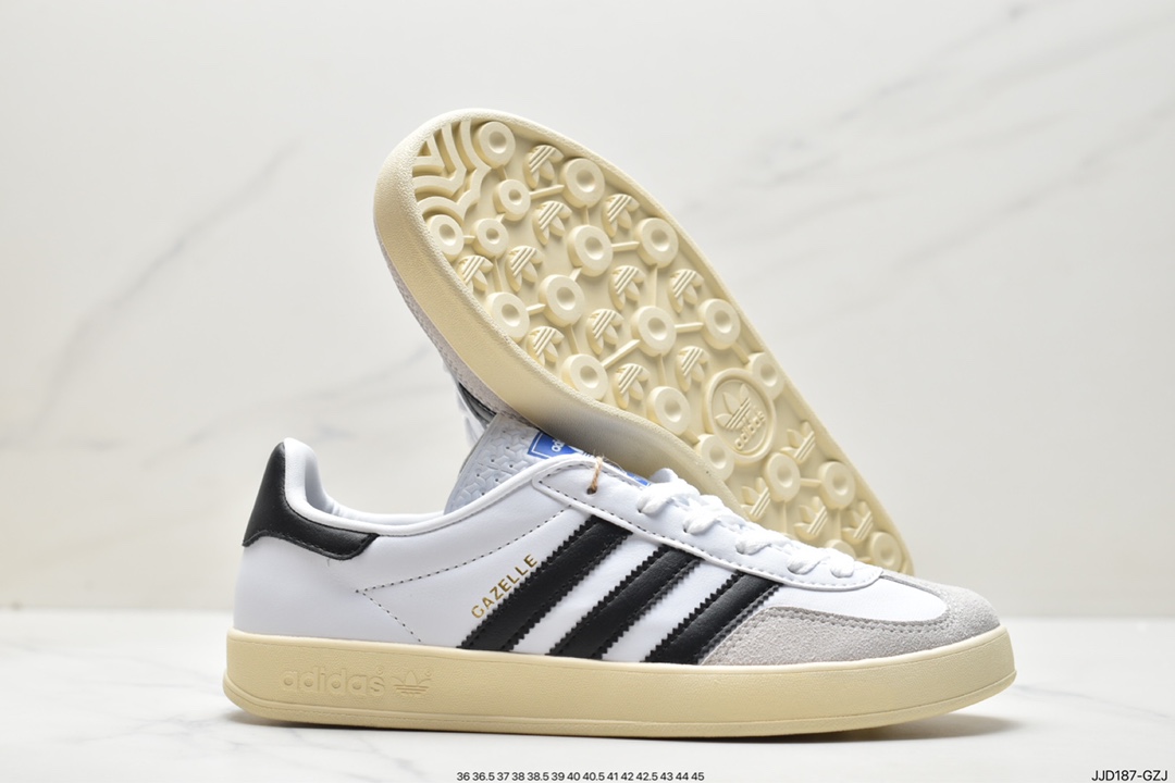 adlidas originals Gazelle Indoor “Brown and White” sneakers FV1242