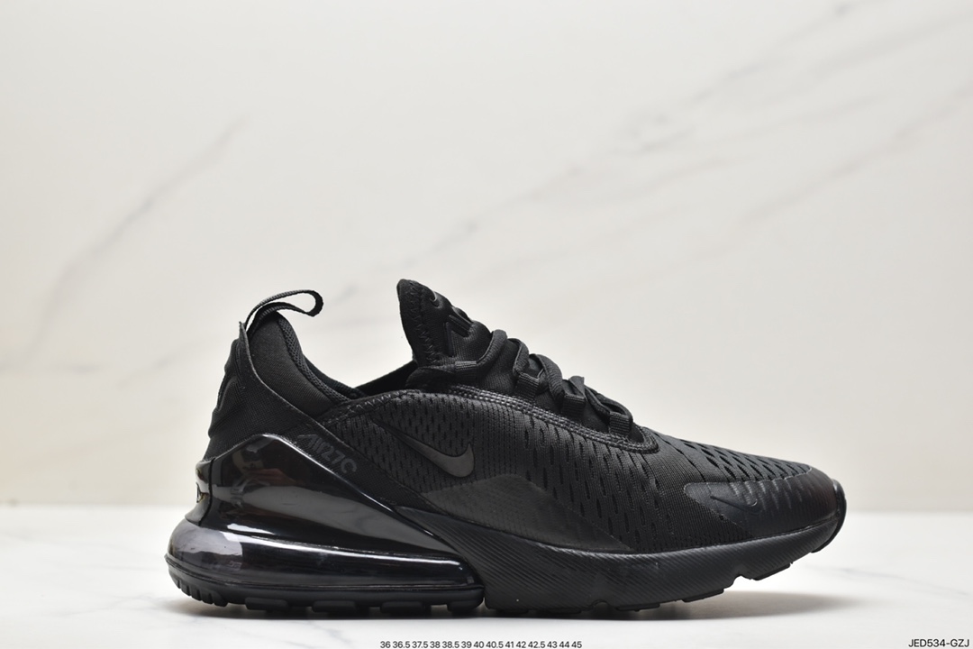 Nike Air Max 270 breathable back half air cushion jogging shoes AH8050-002