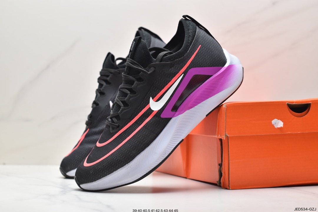 Nike Zoom Fly 4 super elastic carbon plate running shoes DO2421-739