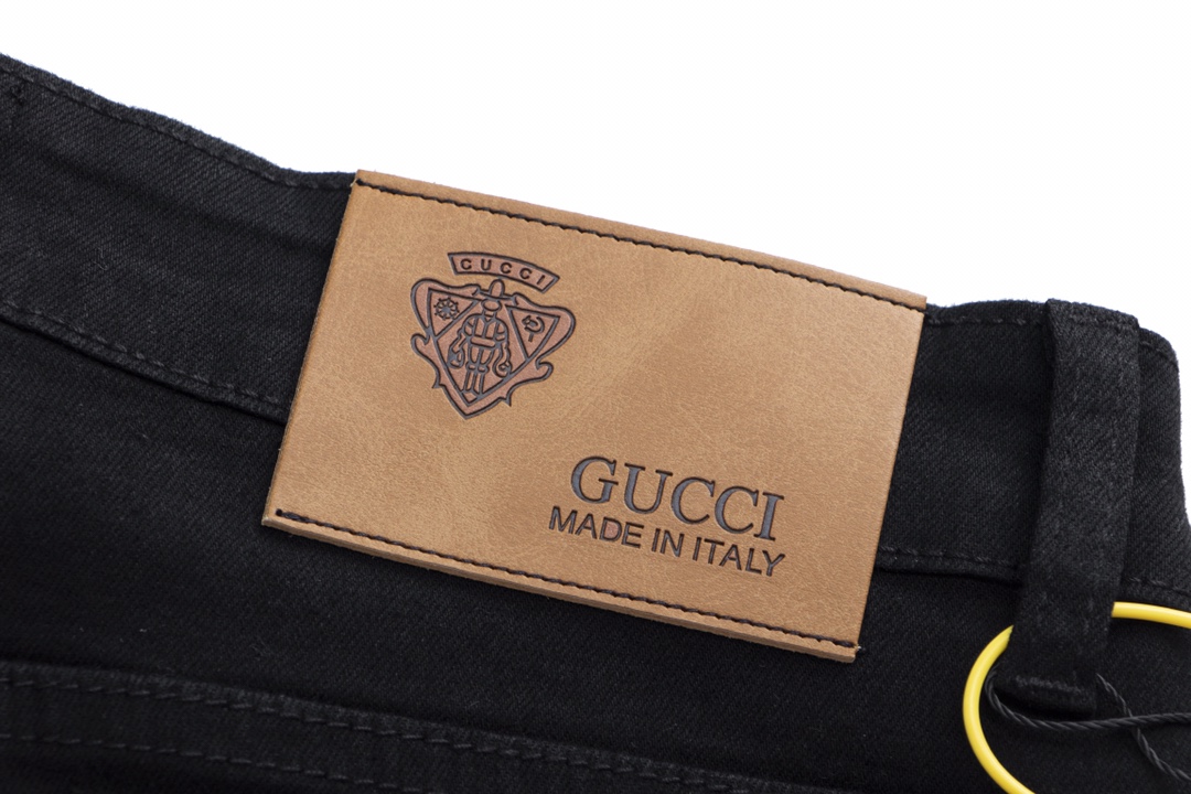 Gucci’s black grid-free jeans. size: 28 30 32 34 36 - 图片 5