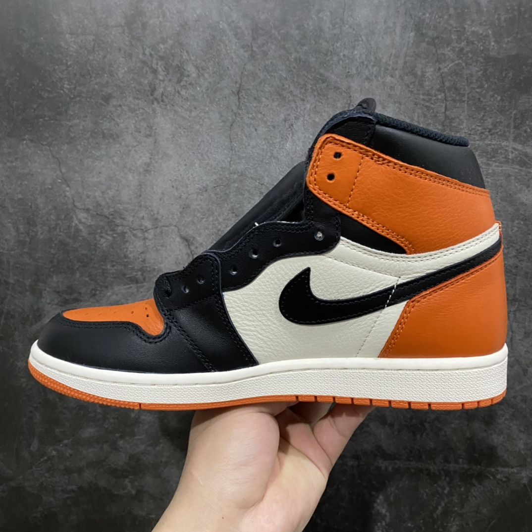 [Guan Made DG Version] Air Jordan 1 “Shattered Backboard” AJ1 Black Dunk Shattered Backboard 555088-005